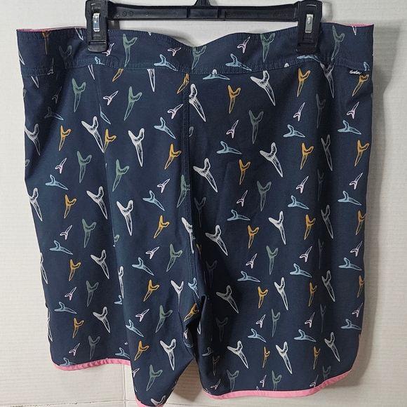 Men's Flomotion Boardshorts - Shark Tooth Allover Print - 38 - NWOT - Picture 5 of 5